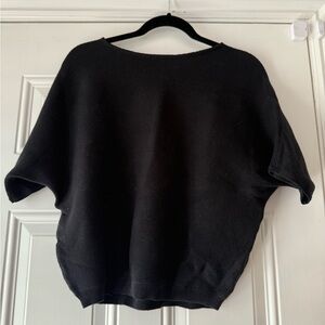 R Label The Reset Ribbed Short Sleeve Pullover